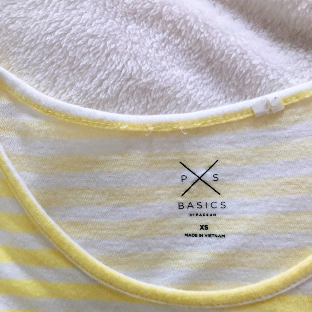 pacsun cropped tee
